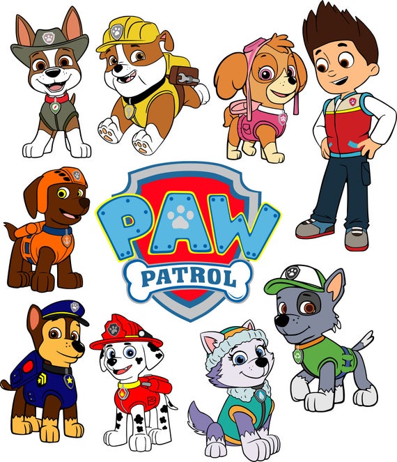 free paw patrol svg images